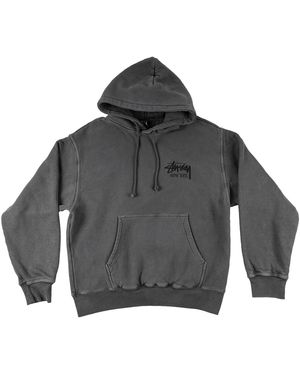 Stussy New York Chapter Hooded Sweatshirt Charcoal" Stus456" - Black
