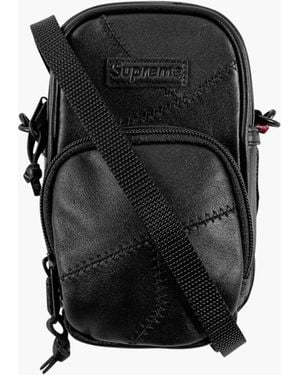 Supreme patchwork leather small shoulder bag sale