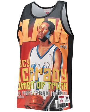 Mitchell & Ness Slam Sublimated Tank "Magic Tr" Tmtk3448 Omayytmcblck" - Black