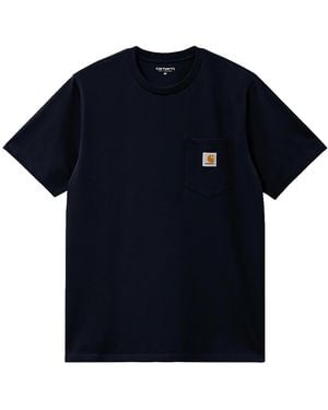 Carhartt Pocket T-Shirt "Dark" I030434 1C Xx" - Blue