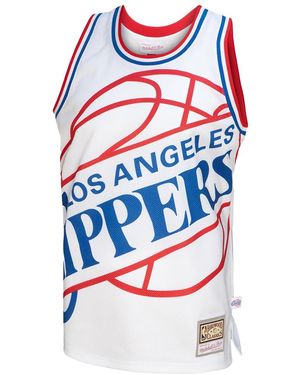 Mitchell & Ness Los Angeles Clippers Blown Out Jersey Mstkbw19146-Lacwhit" - Black