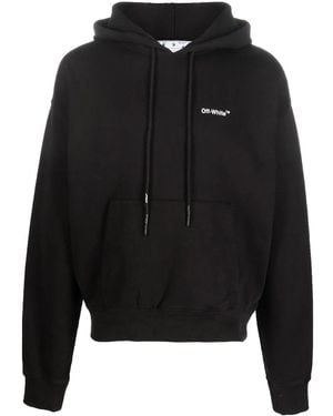 Off-White c/o Virgil Abloh Caravaggio Deposition Over Hoodie Ombb037C99Fle0101001" - Black