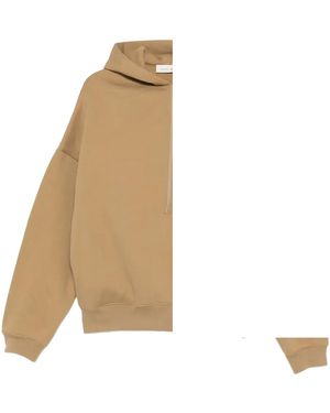 Fear Of God Property Lounge Half Zip Hoodie "Dune" 192Sp266913F" - Black