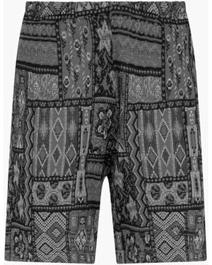 Supreme Patchwork Knit Short "ss 20" - Black