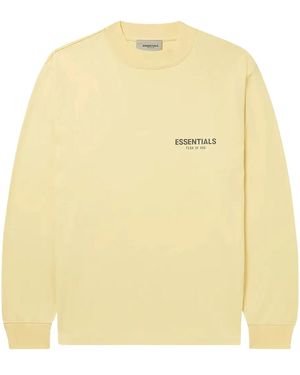 Fear Of God Ls T-Shirt "Cream" A787Fa21" - Black