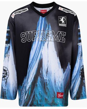 Supreme Mountain Hockey Jersey "fw 21" - Black