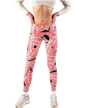 Alo Yoga Airbrush Leggings "Palm Springs Guava" 23" - Black