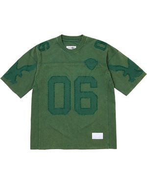 Supreme Mm6 Maison Margiela Cotton Football Jersey "Ss26 - Green