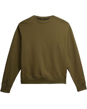 adidas Pharrell Williams Basics Crew Sweatshirt Cargo" H58308" - Green