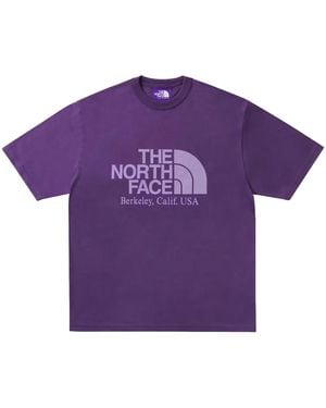 Palace The North Face Label Field Graphic T-Shirt P0118" - Purple