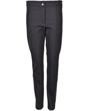 Brunello Cucinelli Virgin Wool Tailored Trousers "Gunpowder" Brun409" - Black