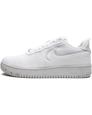 Nike Air Force 1 Crater Flyknit Nn "Whiteout" Dm0590 100" - Black