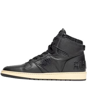 Rhude Rhecess Hi Croc" Rhpf23Fo024897930793" - Black