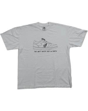 Warren Lotas Most Hated Trainer Logo Short Sleeve T-Shirt Wl047" - Black