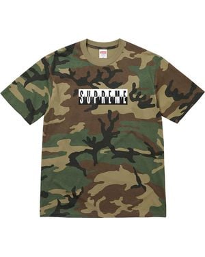 Supreme Split T-Shirt "Fw25 - Green