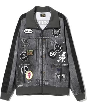 Needles Track Jacket "X Midnight Studios - Black