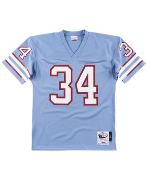 Mitchell & Ness Nfl Authentic Jersey Oilers 1980 Earl Campbell "Oilers" Ajy6Gs19012 Hoiltbl80Eca" - Black