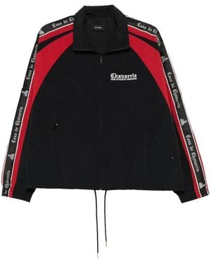 Willy Chavarria Casa De Chavarria Tape Jacket Wcjkt0067 001" - Black