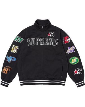 Supreme Mascots Zip Up Jacket "Ss26 - Black