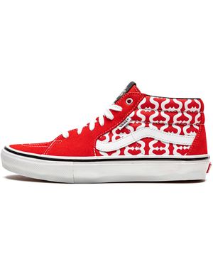 Vans Skate Grosso Mid "Supreme - Red