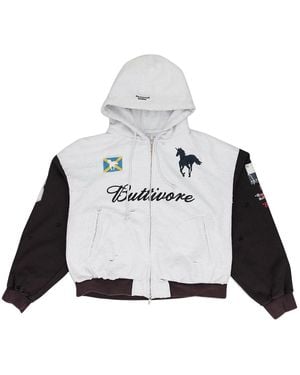 Protocol Index Buttivore Zip Hoodie Pi00008" - Black