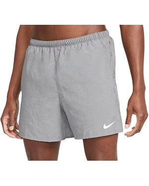 Nike Challenger 5" Brief-Lined Running Shorts "Smoke" Cz9062 084" - Black