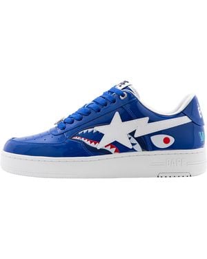A Bathing Ape Sta #3 "Shark" 1M30 191 303" - Blue