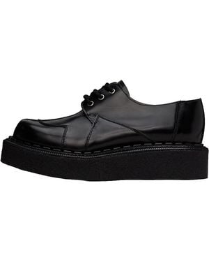 Comme des Garçons George Cox Overlaid Gibson Derby Shoes Pm K103 001" - Black