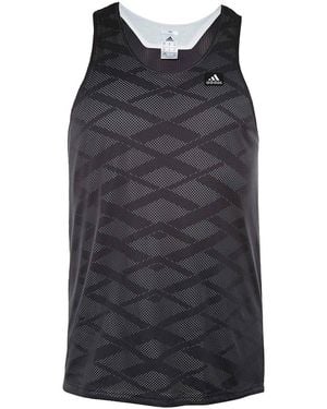 adidas Basketball Abl Reversible Tank Top "Utility Az2058" - Black