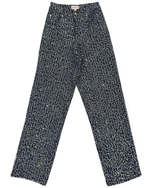 Charles Jeffrey Art Denim Jean 52040102" - Black