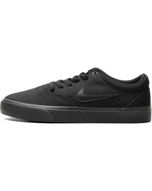 Nike Charge Canvas Sb "Triple" Cd6279 001" - Black