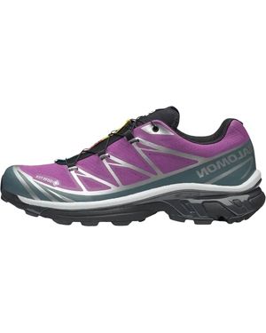 Salomon Xt-6 Gore-Tex "Concord Grape Stormy Weather" L47990100" - Purple