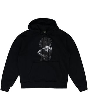DENIM TEARS Srca Graphic Ii Hoodie Dt657" - Black