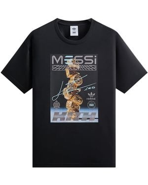 Kith Messi For Adidas Football Graphic T-Shirt Adku4271" - Black