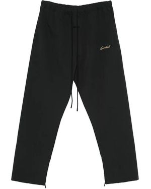 Fear Of God Signature Track Trousers "Vintage" 130Sp268141F" - Black