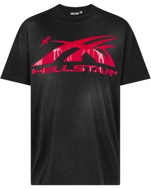 HELLSTAR Sport Logo Gel T-Shirt - Black