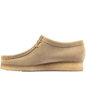 Clarks Wallabee "Maple Suede" 26155545" - Black