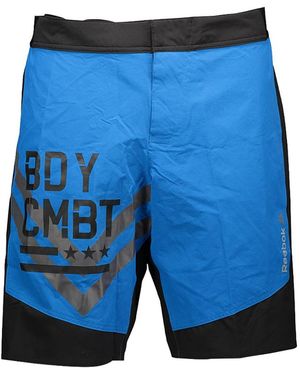 Reebok Les Mills Body Combat Cordura Shorts "Instinct" Az1497" - Blue