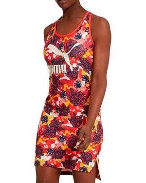 PUMA Flourish Dress "Hibiscus - Black