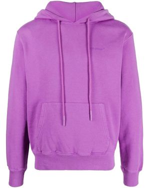 Off-White c/o Virgil Abloh Caravaggio Over Hoodie Ombb097S23Fle0013636" - Purple