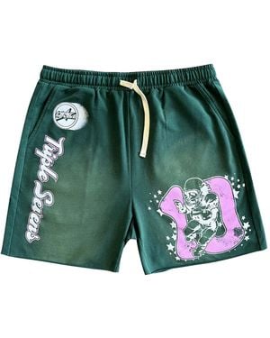 Triple Sevens All Star Jersey Shorts Ts7047" - Green