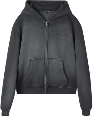 THIRTEENTH STUDIO Faded Flag Hoodie 10085802" - Black
