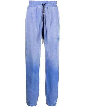 Amiri Embroidered Ma Logo Joggers "Tonal" Ps22Mjl043 420" - Black