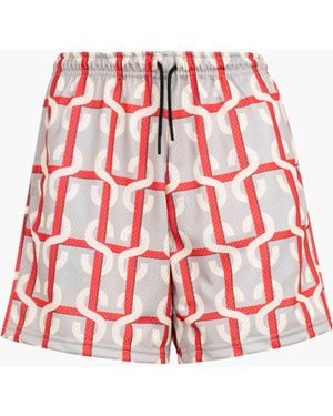Stadium Goods Mono Print Mesh Shorts "classic" - Red