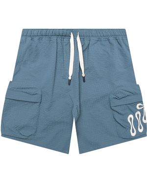 Honor The Gift Cargo Shorts Htg240220" - Blue