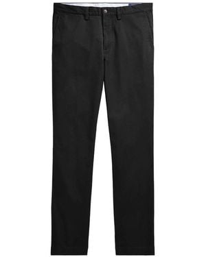 Polo Ralph Lauren Classic-Fit Flat Front Chino Trousers 71054847003" - Black