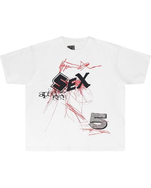 Sp5der Vivienne T-Shirt 528" - Black