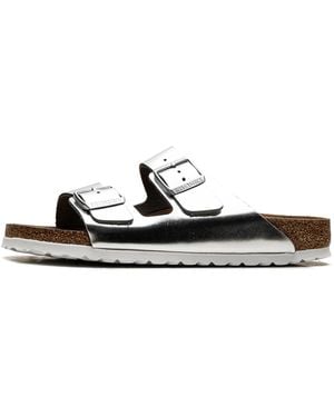 Birkenstock Arizona Soft Footbed "Metallic" 1005961" - Black