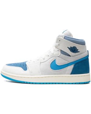 Nike Air 1 High Zoom Air Cmft 2 "Dark Powder" Dv1307 104" - Blue