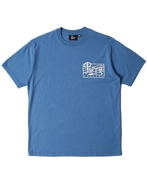 by Parra Records Ss T-Shirt 56315" - Blue